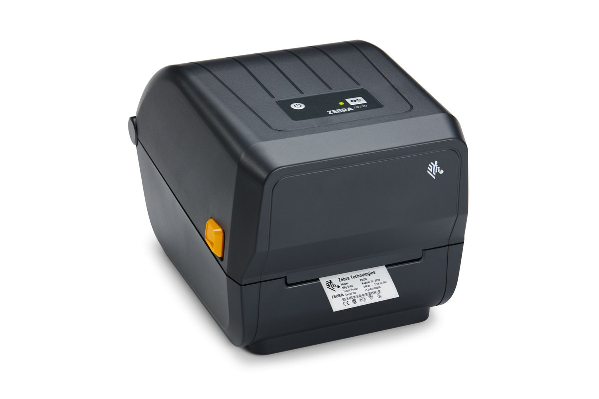 Zebra ZD200 con etichette: caricamento e percorso dei supporti