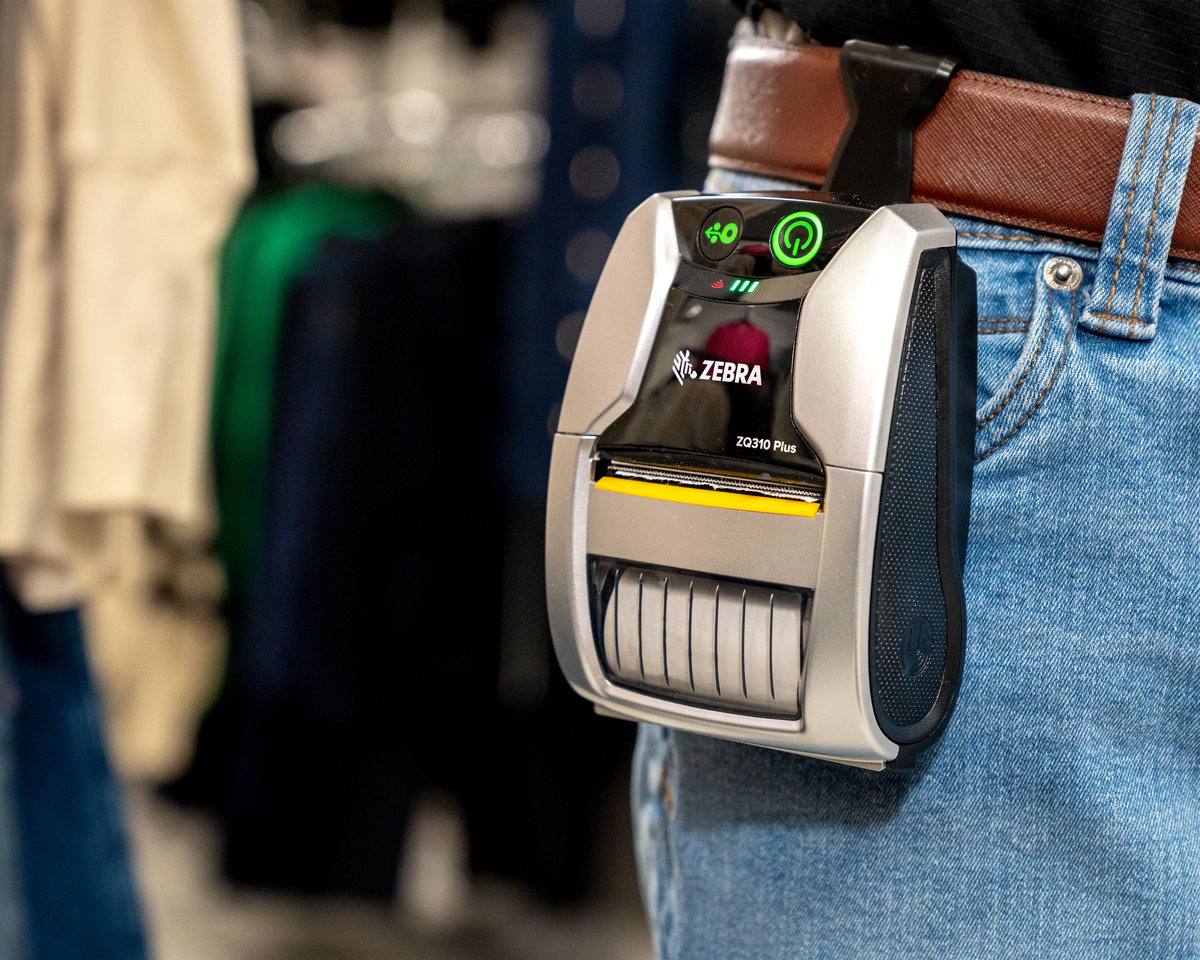 Zebra ZQ300: stampa portatile vicino al punto di lavoro